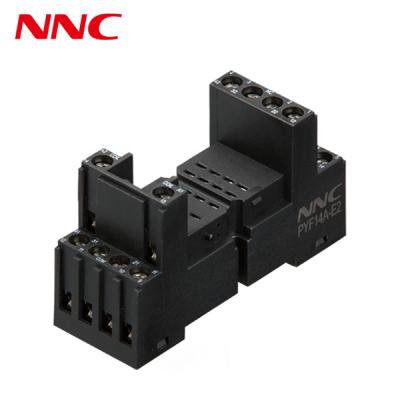 China NNC CLION PYF14A-E2 14Pin Industrial RELAY SOCKET PCB Type For MY4 PCB Mount Relay for sale