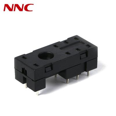 China Factory Supply 7A 300V Black Epoxy PCB Relay Socket for sale