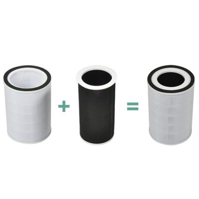 China Hotel Hepa 11 13 Filter 5 Stage Carbon Air Filter Element For Air Purifier for sale