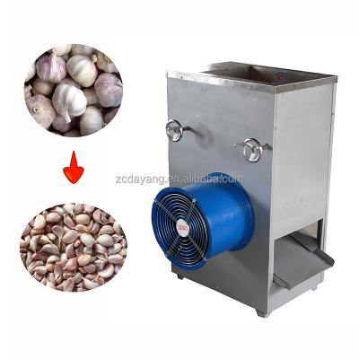 China Automatic Pneumatic Dy Press Maker Food Processing Machine Garlic Clove Separation Dry Peeling Machine for sale