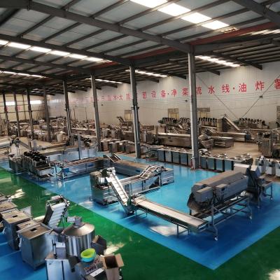 China Fully Automatic Vegetable Processing Plant Dy Factory Supply Potato Chips Making Machinery French Fries Production Line for sale