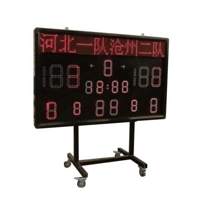 China Led electronic scoreboard hot sale led portable basketball scoreboard for sale