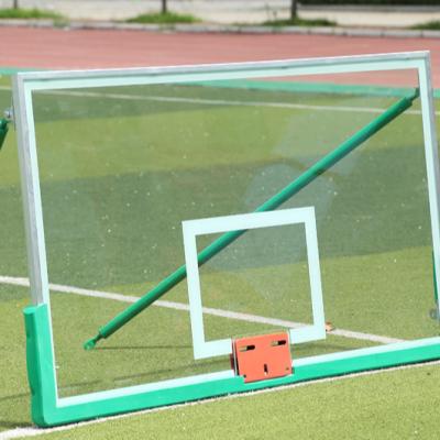 China Basketball Court Factory Owned Fiberglass Indoor Hardened Basketball Backboard for sale