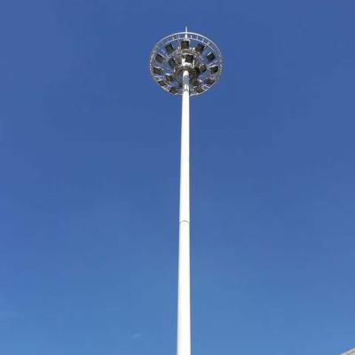 China Classics 15m High Mast Pole Lamp Pole Manufacturers 15m High Mast Road Lighting Pole for sale