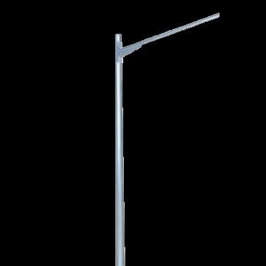 China Other 6M Sturdy Polish Steel Column Street Light for sale