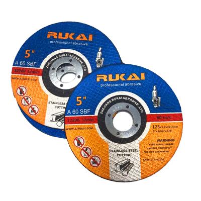 China Metal rukai series abrasive cutting grinding wheel 12413 for sale