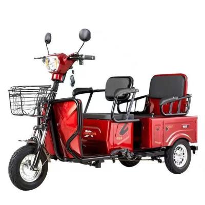 China Low Price Pedal Tricycle Resistance Environmental Protection Ultra Long Push Electric Adult Passenger Tricycle China Production for sale