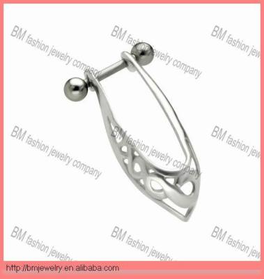 China Fashion Stainless Steel INFINITY Cartilage Piercing Earring Popular Hot Selling CELTIC Helix Dangle Piercing Schmuck for sale