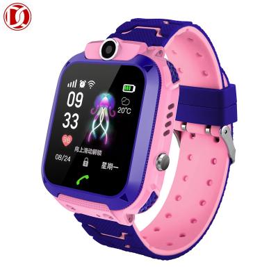 China Wifi 2021 newest SOS call GPS waterproof Q12 kids smart watch baby watch q12 smart watch factory wholesale low price for sale