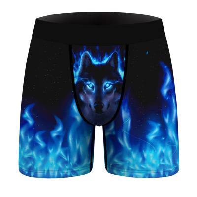 China Youth Antibacterial Men Underwear Cotton Polyester Boys Boxer Briefs For Men Mens Underwear Boxer Briefs for sale