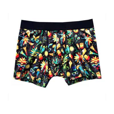 China Fashion Men's Boxer Shorts Underwear Cartoon Men's Breathable Underwear for sale