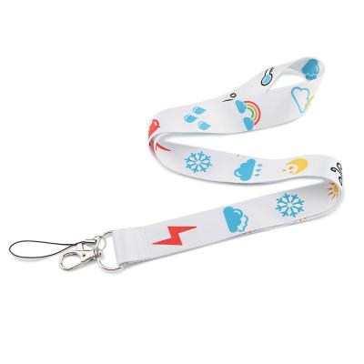 China Professional High Quality Custom Key Breakpoint Colored Printing Sublimation Polyester Neck Lanyard for sale