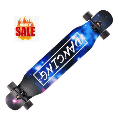 China New Fashion Youth Free Style Dance 8 Inclined Skateboard Longboard 42inch Custom Made In Ply Maple Wood for sale