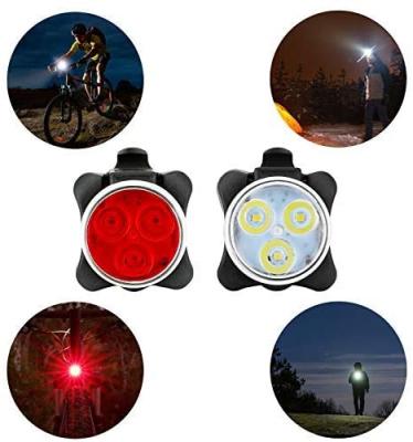 China Outdoor Sports Protection Lights Single Style Super Bright Front Light And Usb Rechargeable Skateboard Led Bike Accessories Light for sale