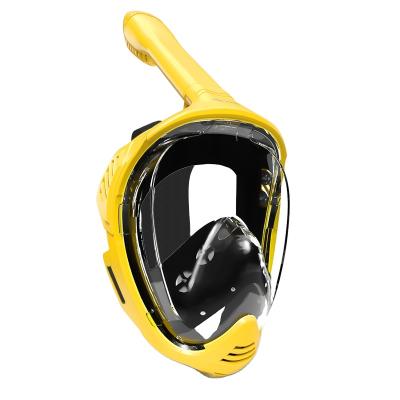 China Snorkeling Breathing & Anti-leaking Diving Mascara De Buceo 180 Full Face Snorkel Maske Full Face Snorkeling Mascara De Buceo for sale