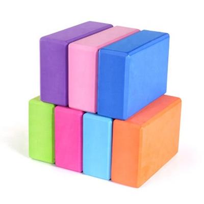 China Indoor Yoga EVA Shape Iyengar Yoga Block Brick High Density Cork for sale