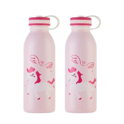 China Dropshipping 350ML Sustainable Double Wall Vacuum Insulated Water Bottles Stainless Steel Sport KIDS Water Bottle Insulated Water Bottle for sale