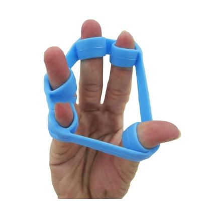 China Drop shipping Silicone Grip Finger Strength Trainer Rehabilitation Finger Stretcher Resistance Bands Hand Stretcher for sale