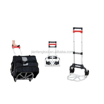 China Easy-transport professionally workshop two wheeled cart tools, portable cart for sale