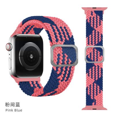 China Watch Devices for adepoy Compatible with Apple Watch Bands for Apple Watch Band Sport Buckle Replacement Wrist Watch Band Nylon Strap for Se 7 for sale