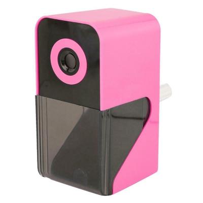 China LULAND School Office Supplies Stationery Pink Crank Mechanical School Student Office Pencil Sharpener for sale