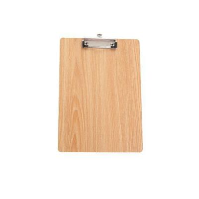 China Morden LULAND A4 Quality Wooden Clip Board Office Clipboard With Hanging Hole for sale