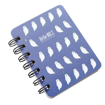 China LULAND A7 Mini Blue Cover Notebook Color Spiral Student (Free Sample) for sale