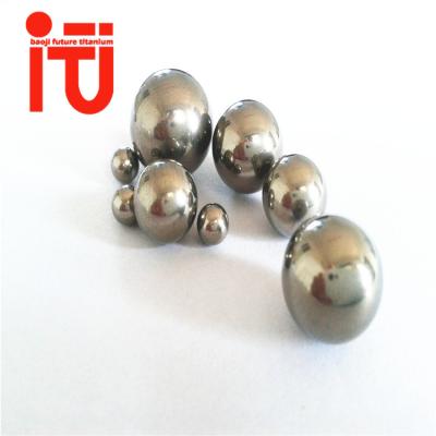 China Body Grade 2 jewerly commercial pure titanium titanium balls GR2 with holes and without holes for sale