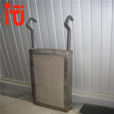 China Industry Round And Square Shape Titanium Anodizing Rack Electrolyzer Titanium Basket for sale