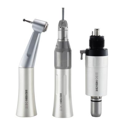 China Dental Metal Handpiece Set FX 205 Low Speed ​​Set FX25 vs Straight Angle FX65 HP burs handpiece for sale