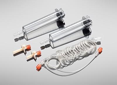 Cina 1-250cm Connecting Tube 2-65ml High Pressure Syringe Injector Double Cylinder in vendita