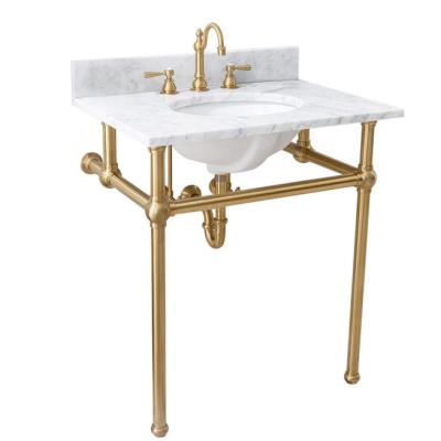 China Modern Single Wash Basin Bathroom Vanity Countertop With Basin for sale