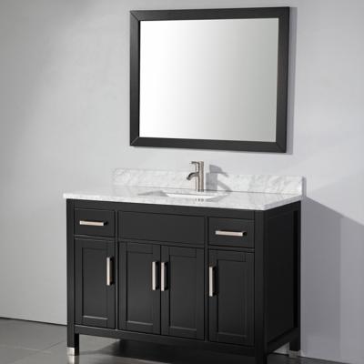 China Best Selling Antique Classic Solid Wood Bathroom Vanity for sale