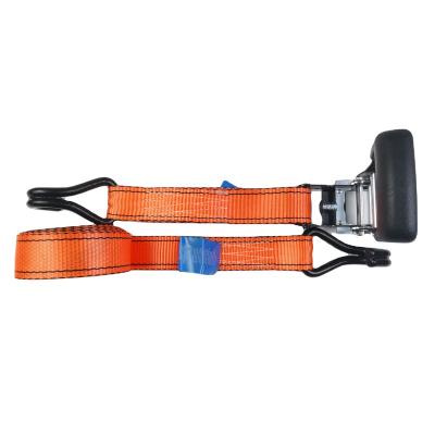 China Many 2t Polyester Colors Are Available Ratchet Straps Ratchet Tie Down for sale