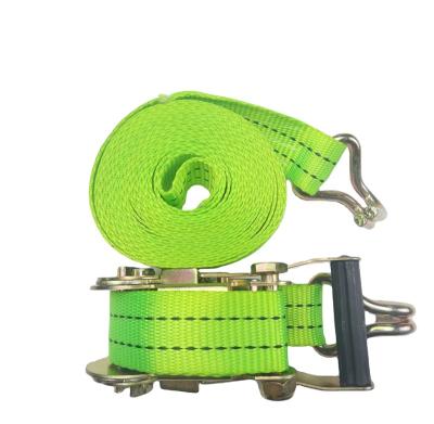 China Doing Cargo Lashing Tie Down 2 Inch Cargo Lashing Ratchet Tie Down Strap for sale