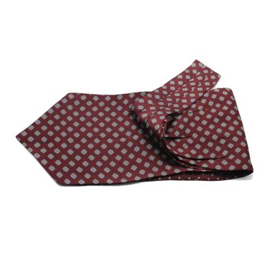 China Casual Formal Classic Pasiley Pattern Silk Screen Printed Tie Scarf Manufacturer for sale