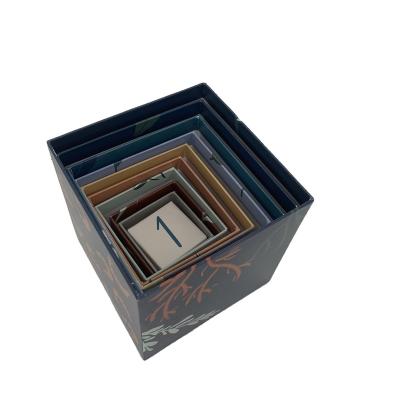 China Recycled Materials Printing Glossy Materials Lamination Custom Recycled Mailing Corrugated Box for sale