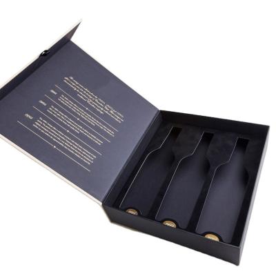 China Recycled Materials Quality Super Best Selling Paper Wine Box With Clear PVC Window for sale