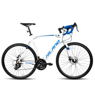 China JOYKIE new model 21 steel speed racing bike aluminum frame 53cm 57cm road 700c bike with shimano groupset for sale