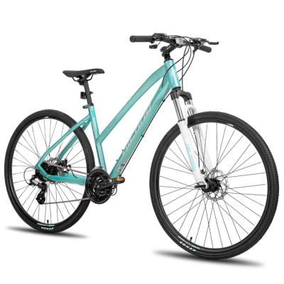 China Popular Ladies Bike JOYKIE 700c Aluminum Alloy City Bike 24 Speed ​​Cycle Ladies Hybrid Bicycle For Adult for sale