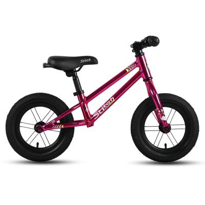 China Fashion JOYKIE Style Aluminum Balance Bike Vacuum Plating Kids Bikes 12 Inch Push Bikes For Kids for sale