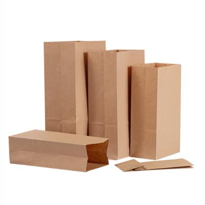 China Disposable hot selling paper bags with your own logo for food packaging paper bag for sale