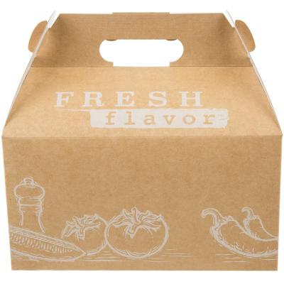 China Disposable Take Out Lunch Paper Food Box for sale