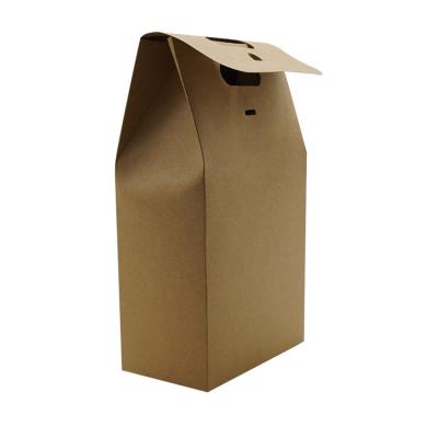 China Materials Factory Price Recycled Wholesale Ried Chicken Take Out Box Custom Fried Boxes Food Takeout Paper Meal Packaging Box for sale