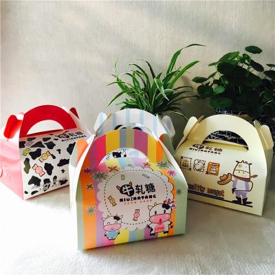 China Wholesale Disposable Snack Donut Food Bakery Packaging Box for sale