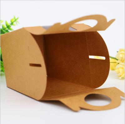 China Food Birthday Party Popcorn Chicken Wrapping Paper Take Out Container With Window Best Sales Zhejiang Factory Customer Size for sale