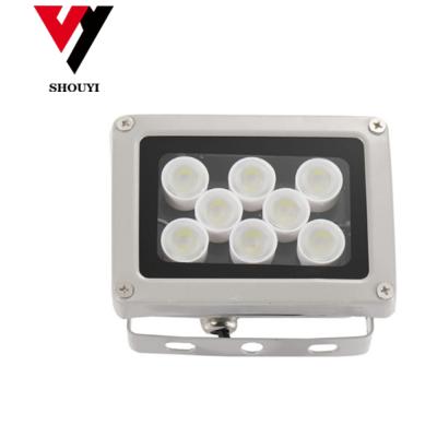 China Convenient Outdoor IP65 Surveillance Fill 8 LED Auxiliary Light Of Night Vision Light Infrared Camera High Definition for sale