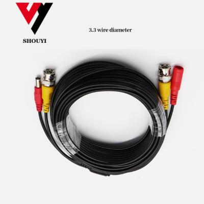 China Camera Camera Cable BNC DC Connected Cable Video Power Integrated 3.3mm Wire Diameter for sale