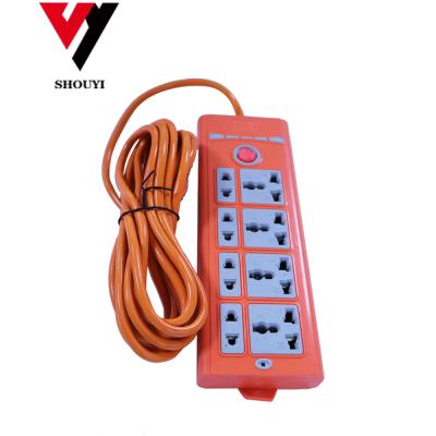 China DC 250V 10A System Expansion Socket Panel Switch Power Socket Inverter 3M Leather Cable for sale