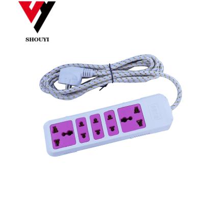 China DC 250V 10A System Expansion Socket Panel Switch Power Socket Inverter European Standard 3M Wiring for sale